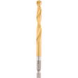 Milwaukee 19/64 In. Shockwave Red Helix Titanium Drill Bit