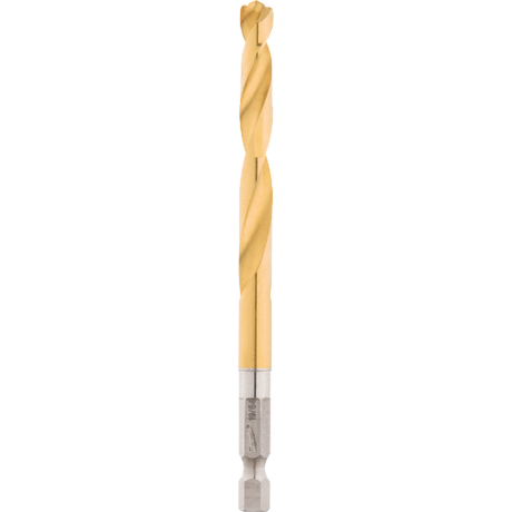 Milwaukee 19/64 In. Shockwave Red Helix Titanium Drill Bit