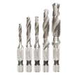 Milwaukee 5 Pc Shockwave Impact Metric Drill And Tap Bit Set