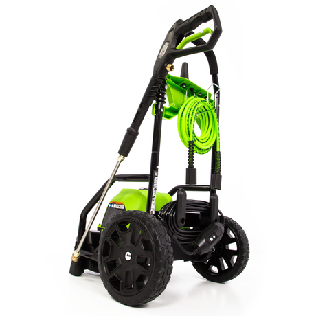 JAXOutdoorGearFarmandRanch 2000 PSI 1.2 GPM Electric Pressure Washer With Surface Cleaner and Foam Cannon