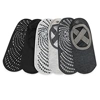 Gaiam Gm Grippy Yoga Barre Socks 3pk - Midnight/black/grey Mdnght/blk/gry