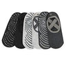 Gaiam Gm Grippy Yoga Barre Socks 3pk - Midnight/black/grey Mdnght/blk/gry