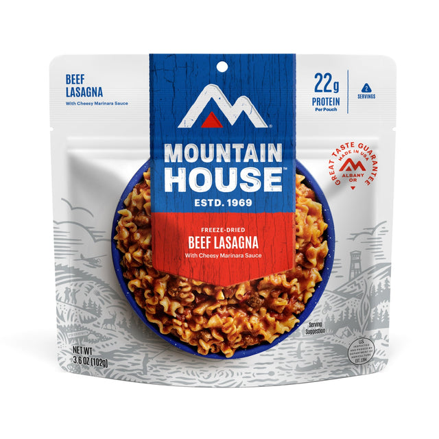Mountain House Lasagna Beef With Meat Sauce Lasagna/meat sauce