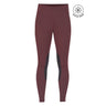 Kerrits Equestrian Apparel Fleece Lite II Knee Patch Tight Mahogany Herringbone
