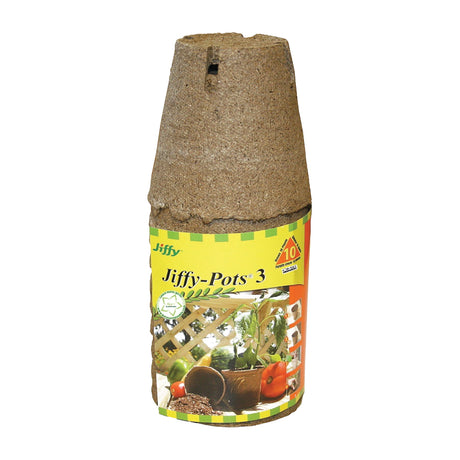 Jiffy Round Seed Starter Pot / 10PACK