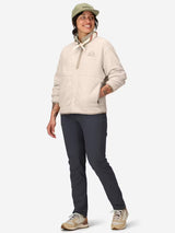 Marmot Womens Wanderer High Pile Fleece Pullover Birch bark