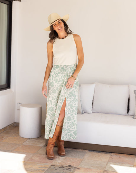 Carve Designs Lark Linen Dress - Haze Mezcal Haze Mezcal