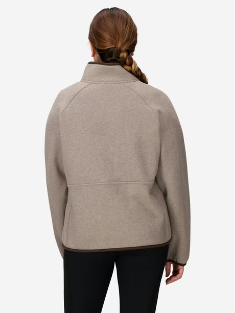Marmot Womens Peak Cozy 1/2 Snap Pullover Claystone heather