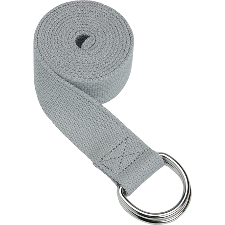 Gaiam Gm Yoga Strap, Grey/6ft Grey