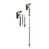 Leki Makalu Cork Fx Ta Compact Trekking Pole, Black, Blue-grey/100-120cm Blk/blue grey