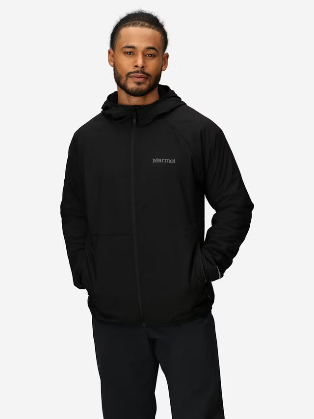 Marmot Mens Aerothermal Hoody Black