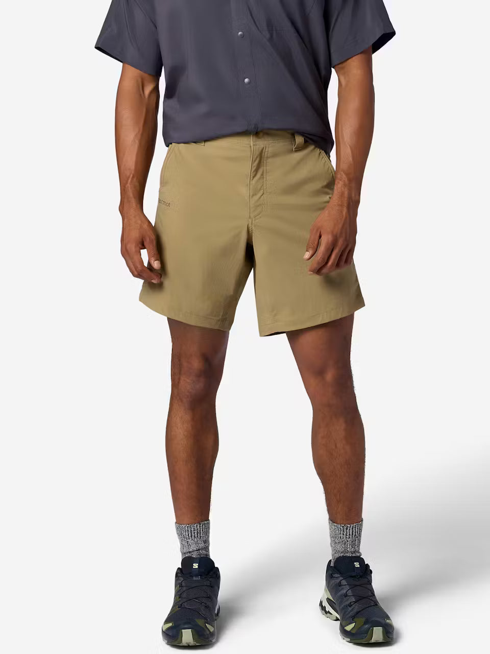 Marmot Mens Trailway Short 8in Desert khaki