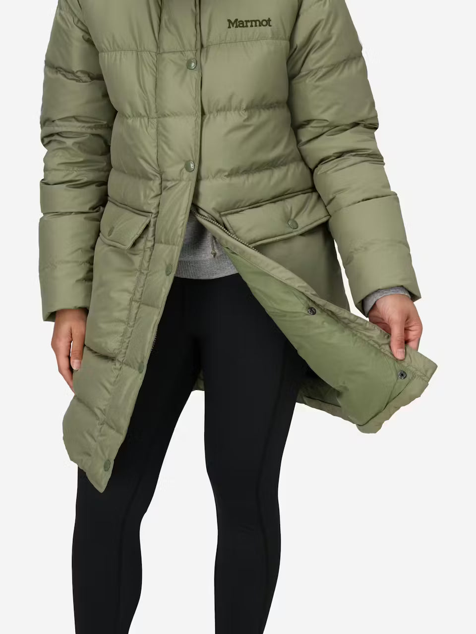 Marmot Womens Strollbridge Parka Olive grove