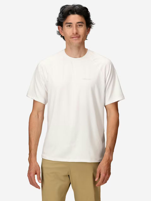 Marmot Mens Windridge Short Sleeve White