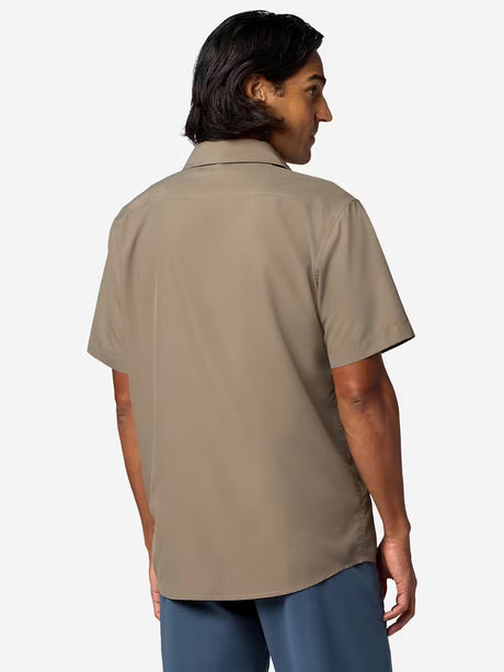 Marmot Mens Airexchange Upf 40 Short Sleeve Claystone