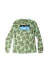 Kavu Men's Long Sleeve Etch Art Kelp calm