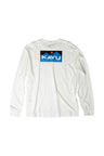 Kavu Men's Long Sleeve Etch Art Off white