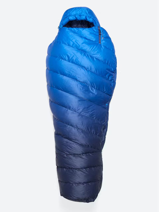 Marmot Wraptor 15 Down Sleeping Bag, Clear Blue, Arctic Navy/regular Clear blu/artic nav