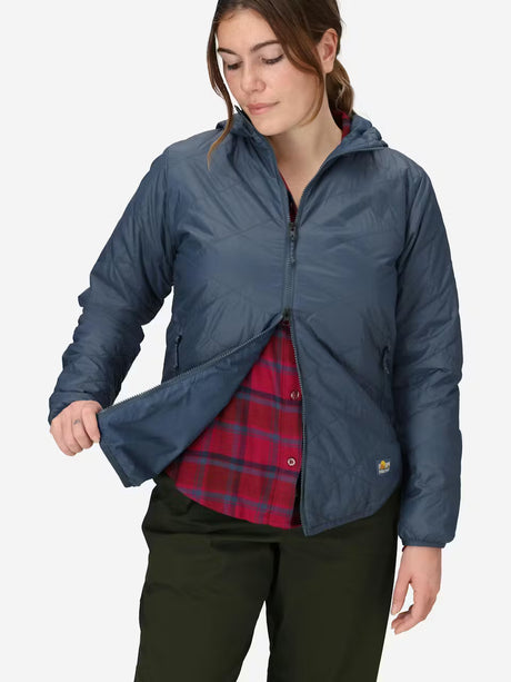 Marmot Womens Onward Insulated Hoody Thunderhead