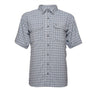 Noble Outfitters Fullflexx Cool Flow Short Sleeve Shirt Pacific Blue Plaid