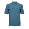 Noble Outfitters Fullflexx Cool Flow Short Sleeve Shirt Grey Blue