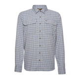Noble Outfitters Fullflexx Cool Flow Long Sleeve Shirt Pacific Blue Plaid