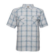 Noble Outfitters Fullflexx Cool Flow Western Snap Front Short Sleeve Shirt Tahoe Plaid