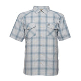 Noble Outfitters Fullflexx Cool Flow Western Snap Front Short Sleeve Shirt Tahoe Plaid