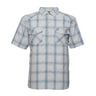 Noble Outfitters Fullflexx Cool Flow Western Snap Front Short Sleeve Shirt Tahoe Plaid