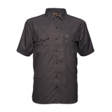Noble Outfitters Fullflexx Cool Flow Western Snap Front Short Sleeve Shirt Diamond Asphalt