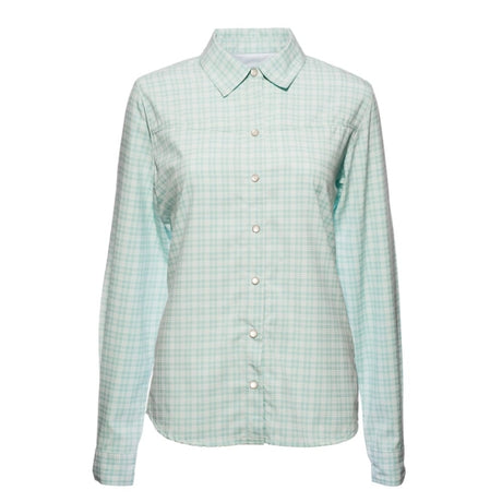 Noble Outfitters Cool Flow Long Sleeve Shirt Sea Breeze Plaid