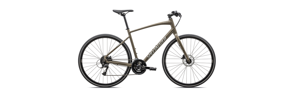 SPECIALIZED Sirrus 2.0 Bike, XL Satin Taupe/Satin Birch Reflective Tpe/brchrefl