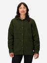 Marmot Womens Pinecrest Heavyweight Flannel Overshirt Rosin green