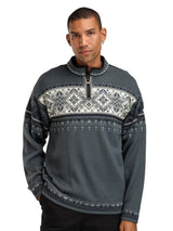 Dale Of Norway Mens Blyfjell Sweater Steel/offwht/navy