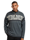 Dale Of Norway Mens Blyfjell Sweater Steel/offwht/navy