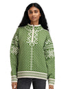 Dale Of Norway Womens Leknes Sweater Sprggrn/offwht/sndml