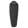 Big Agnes Alpha Direct Fleece Sleeping Bag Liner, Asphalt/regular Asphalt