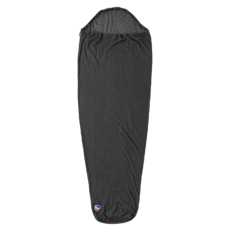 Big Agnes Alpha Direct Fleece Sleeping Bag Liner, Asphalt/regular Asphalt