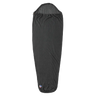 Big Agnes Alpha Direct Fleece Sleeping Bag Liner, Asphalt/regular Asphalt