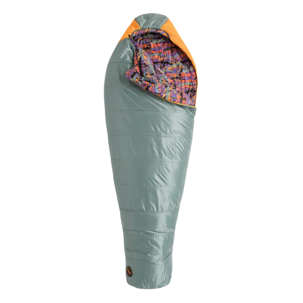 Big Agnes Anthracite 20 Sleeping Bag, Alpenglow/long/left Zip Zirkel alpenglow