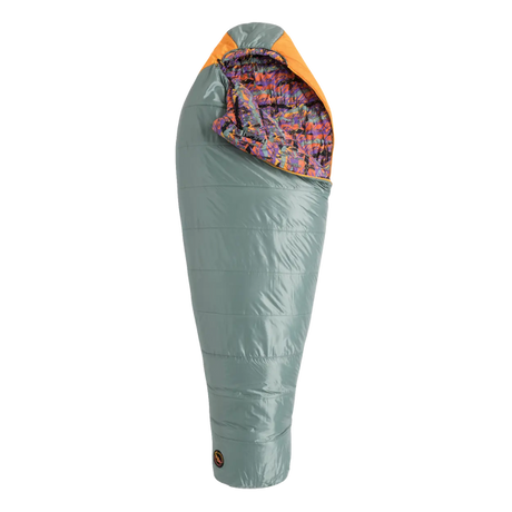 Big Agnes Anthracite 20 Sleeping Bag, Aplenglow/regular/left Zip Zirkel alpenglow