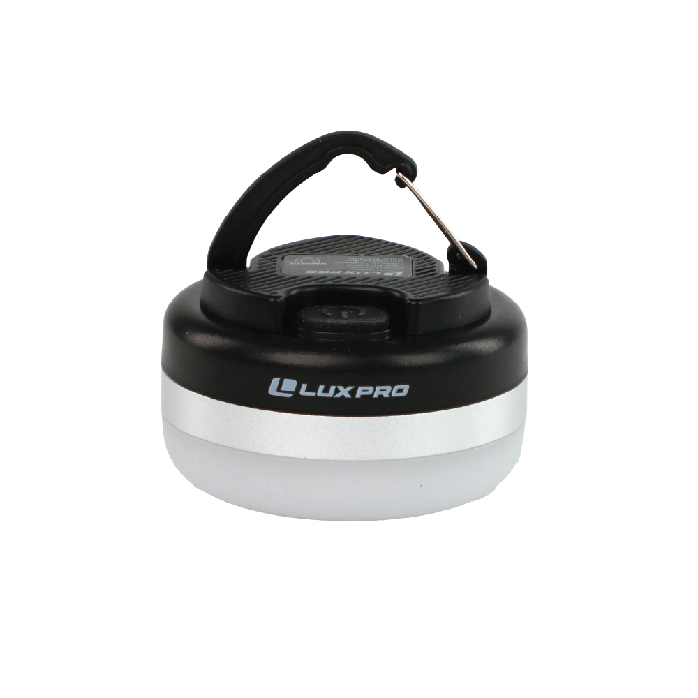 Luxpro Hanging Rechargeable Camp Light, Black/300 Lumens Black