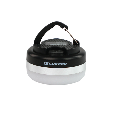 Luxpro Hanging Rechargeable Camp Light, Black/300 Lumens Black