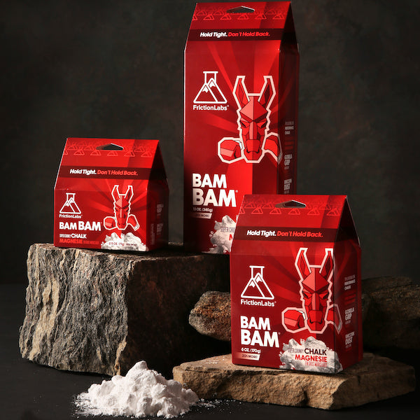Frictionlabs Bam Bam Extra Chunky Chalk, 12oz Red