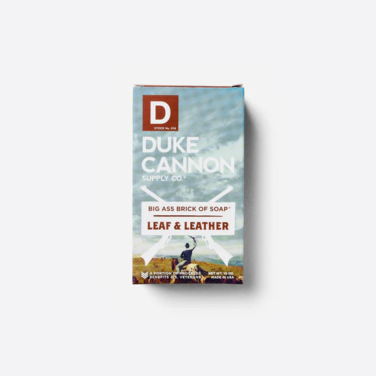 Duke Cannon Supply Co. Big Ass Brick of Soap - Leaf and Leather