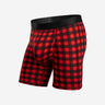 BN3TH Classic Boxer Brief Print Buffalo Check/Red
