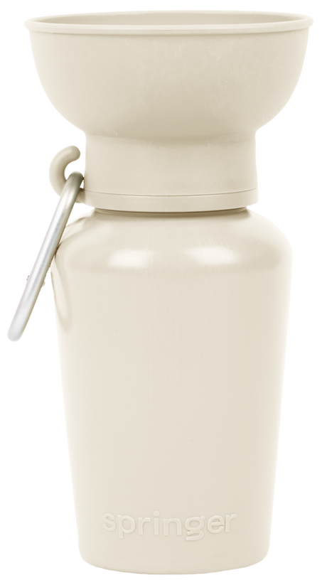 Springer Pets Flip Dog Travel Bottle 20oz - Oat Oat