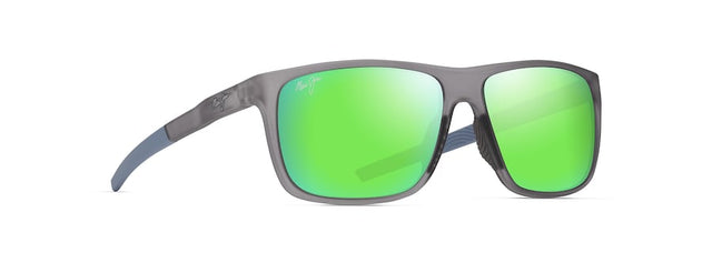 Maui Jim Lehopulu Sunglasses, Gray/green Mirror Gry/grn mirror