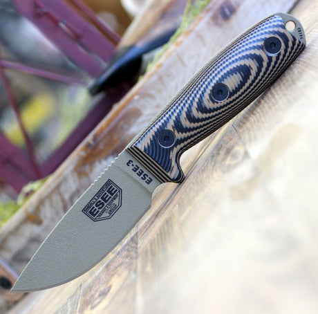 Esee-3 Knife, 3d Coyote-black G10/dark Earth Drk erth/cyte blkg10