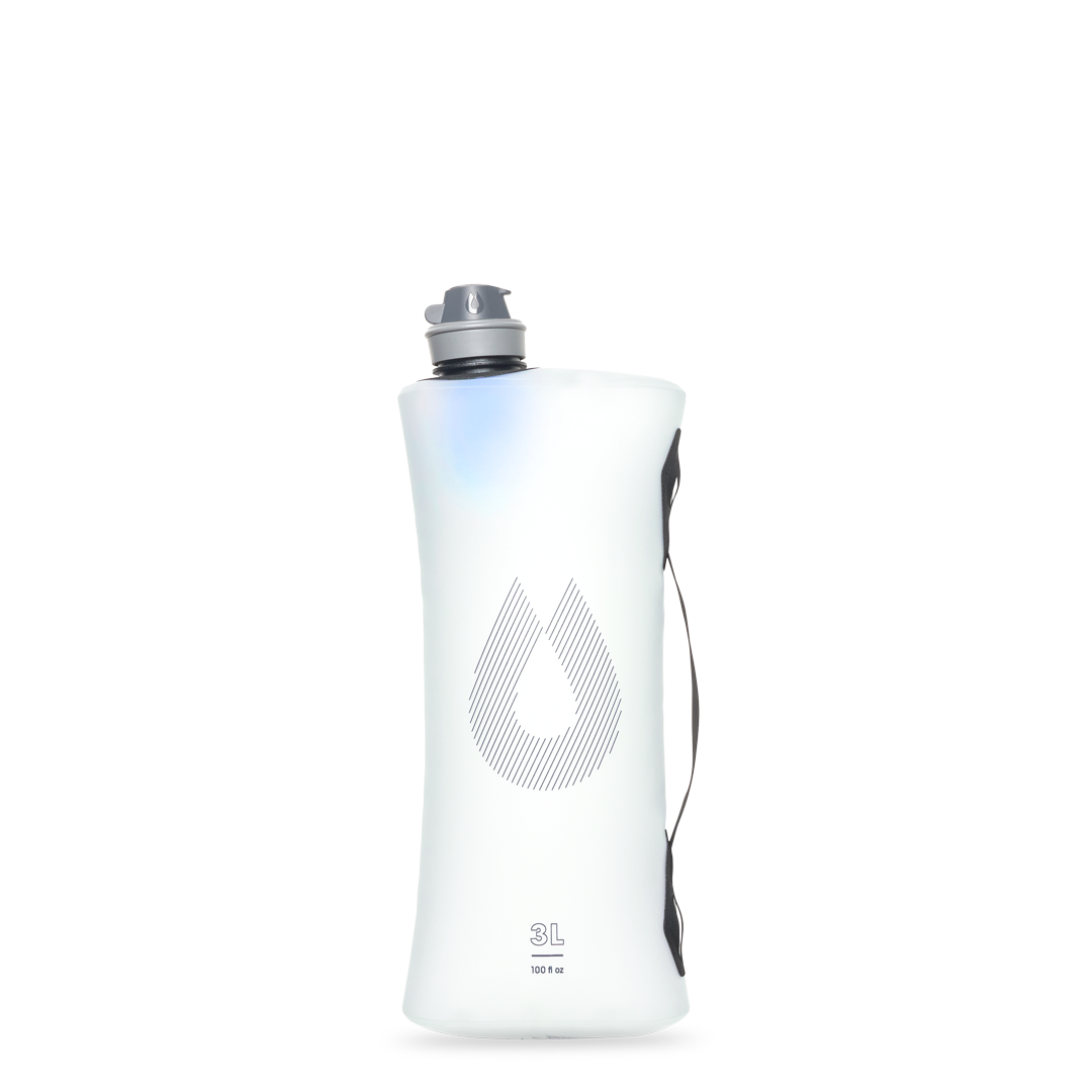 Hydrapak Seeker+ Bottle, Clear/3l Clear